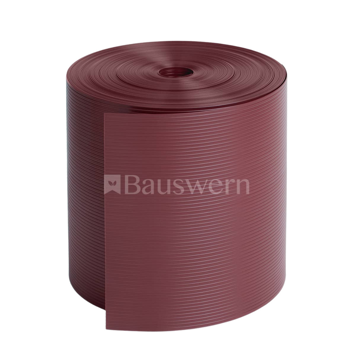 Bauswern Premium PP Privacy Screen Strips 26 x 0,19 m (700 g/m²) RAL8011 (Brown)